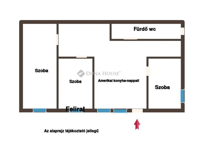 Eladó téglalakás, Budapesten, VIII. kerületben, Német utcában