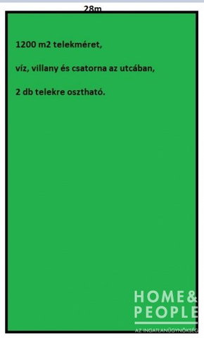 Eladó telek, Tiszaszigeten 17.99 M Ft / költözzbe.hu