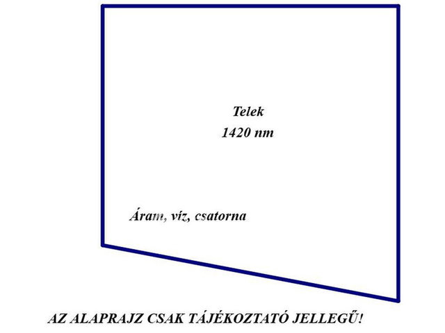 Eladó telek, Kiskunfélegyházán 17 M Ft / költözzbe.hu