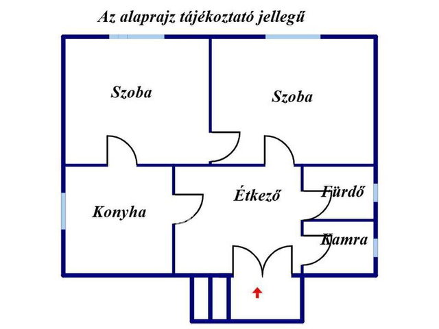 Eladó családi ház, Jászapátiban 20.99 M Ft, 2 szobás