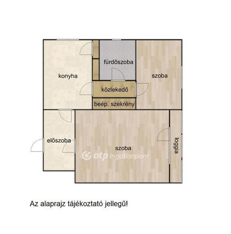 Eladó panellakás, Nyíregyházán 43.5 M Ft, 2 szobás