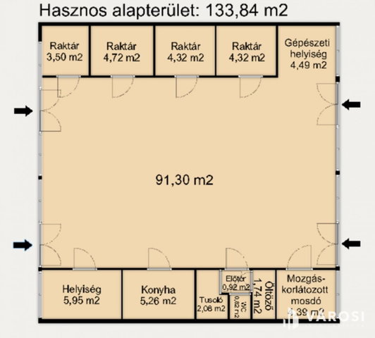 Eladó ipari ingatlan, Makón 69.99 M Ft / költözzbe.hu
