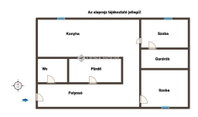 Eladó panellakás, Pétfürdőn 36.5 M Ft, 2 szobás