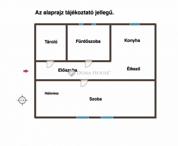 Eladó téglalakás, Budapesten, XIII. kerületben 59.9 M Ft