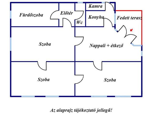 Eladó családi ház, Kunszentmártonban 9 M Ft, 3 szobás