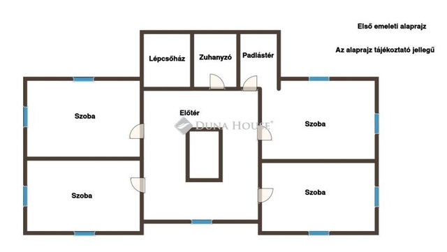 Eladó üzlethelyiség, Abában 89.5 M Ft, 9 szobás