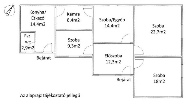 Eladó családi ház, Zalagyömörőd 22 M Ft, 3 szobás