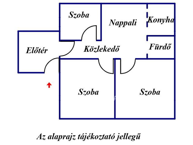 Eladó családi ház, Jászapátiban 24.5 M Ft, 3 szobás