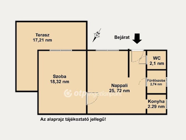 Eladó családi ház, Budapesten, X. kerületben 84.9 M Ft, 2 szobás