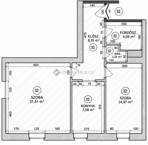 Eladó téglalakás, Budapesten, V. kerületben 115 M Ft, 2 szobás