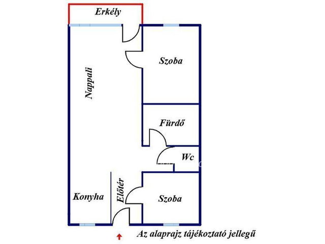 Eladó téglalakás, Nyíregyházán 65 M Ft, 2+1 szobás
