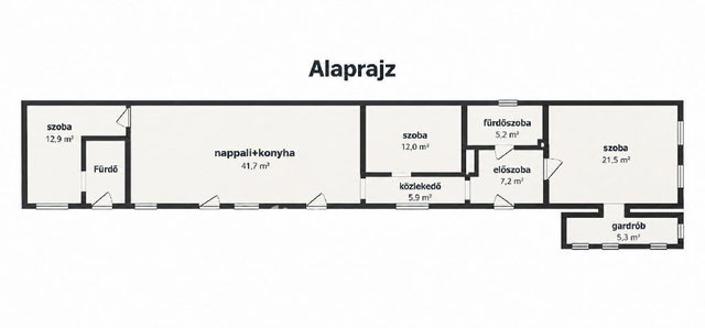 Eladó családi ház, Papon 42.8 M Ft, 4 szobás
