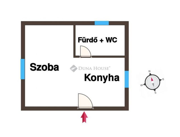 Eladó családi ház, Kiskunfélegyházán 12 M Ft, 2 szobás