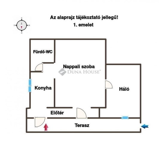 Eladó téglalakás, Budapesten, II. kerületben 100 M Ft, 2 szobás