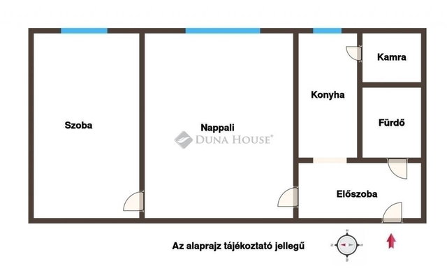 Eladó téglalakás, Budapesten, IV. kerületben 79.2 M Ft, 2 szobás
