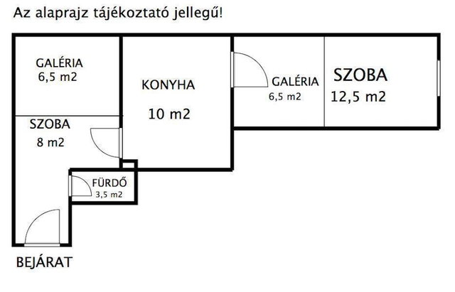 Eladó téglalakás, Budapesten, VIII. kerületben 48 M Ft