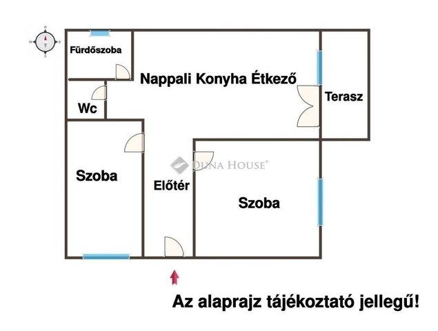 Eladó téglalakás, Hódmezővásárhelyen 56 M Ft, 3 szobás