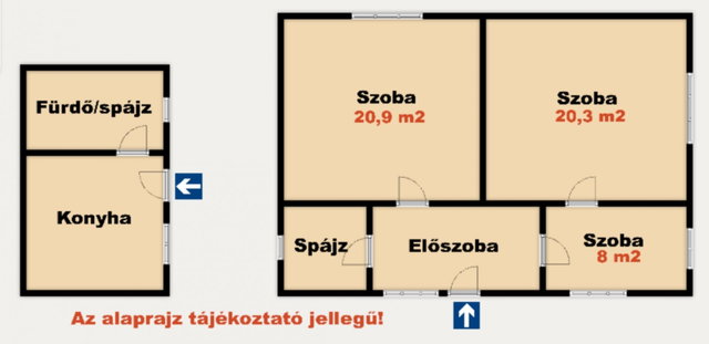 Eladó mezogazdasagi ingatlan, Tompán 7 M Ft / költözzbe.hu