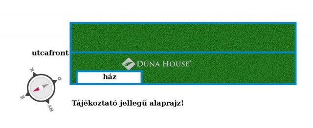Eladó telek, Pázmándon 39.9 M Ft / költözzbe.hu