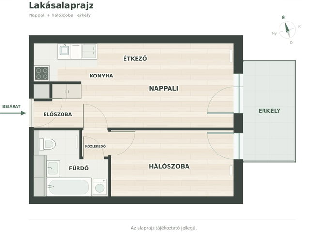 Eladó téglalakás, Budapesten, XIII. kerületben 85.9 M Ft
