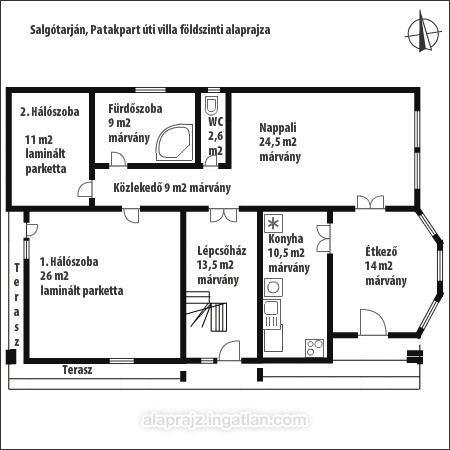 Eladó családi ház, Salgótarjánban 49 M Ft, 7 szobás