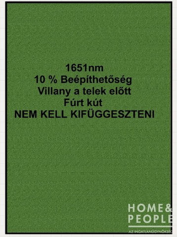 Eladó telek, Szegeden 6.5 M Ft / költözzbe.hu