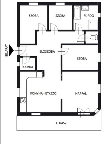 Eladó ikerház, Érden 125 M Ft, 3 szobás / költözzbe.hu