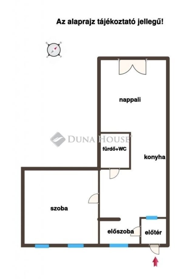 2 bed · 61m² · 45.900.000 ft
