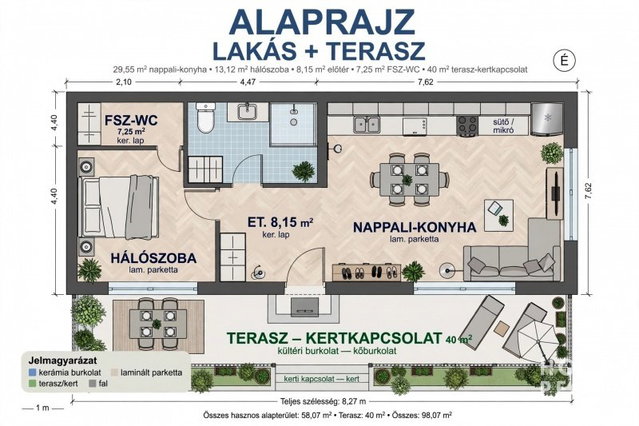 Eladó téglalakás, Szegeden 81.999 M Ft, 2 szobás