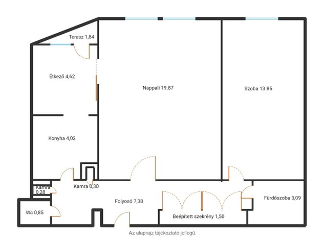 Eladó téglalakás, Budapesten, XI. kerületben 79.9 M Ft, 2 szobás