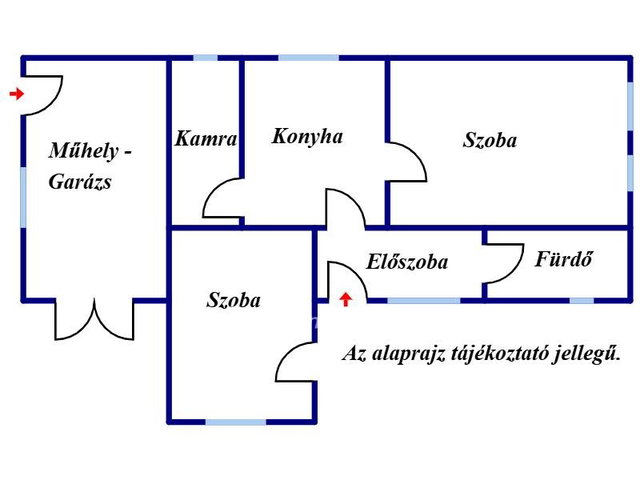 Eladó családi ház, Békéscsabán 39 M Ft, 2+1 szobás