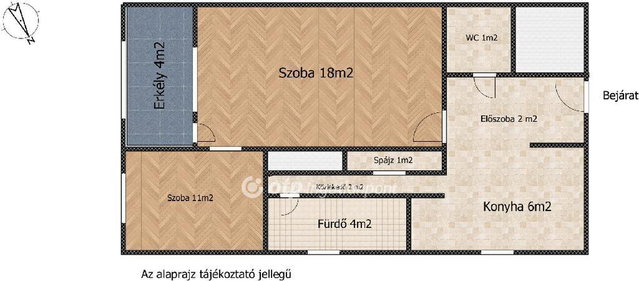 Eladó téglalakás, Dunaújvárosban 32 M Ft, 1+1 szobás