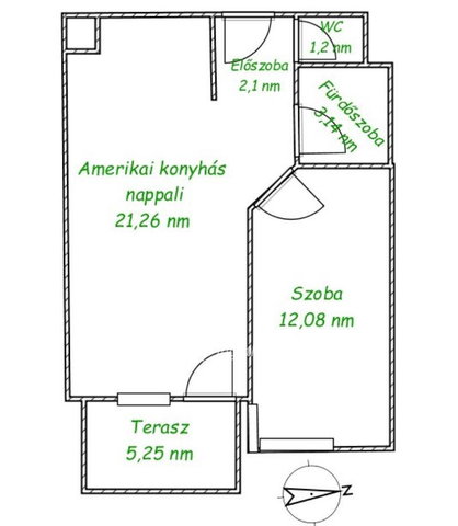 Eladó téglalakás, Budapesten, XIV. kerületben 64.9 M Ft