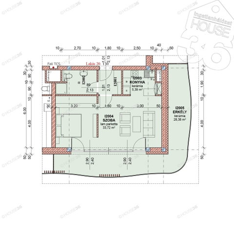 Eladó téglalakás, Ballószögön 75 M Ft, 1 szobás