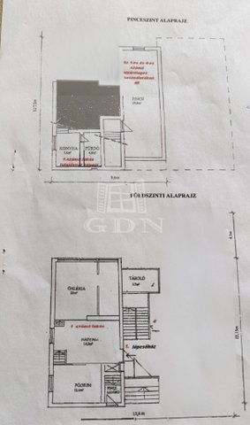 Eladó téglalakás, Érden 65 M Ft, 1+1 szobás