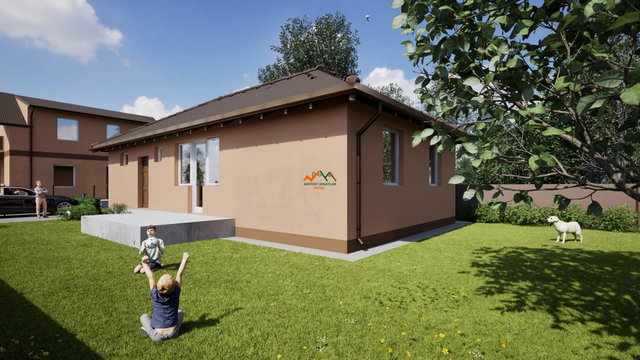 Eladó ikerház, Kiskunlacházán 72 M Ft, 4 szobás
