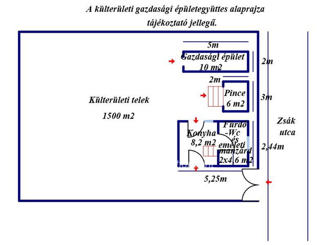Eladó nyaraló, Kecskeméten 12 M Ft, 1 szobás