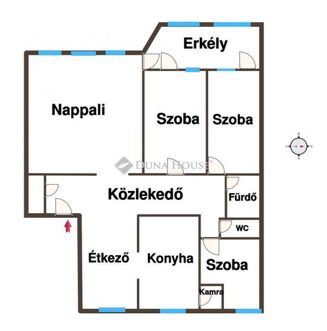 Eladó téglalakás, Kiskunfélegyházán 65 M Ft, 4 szobás