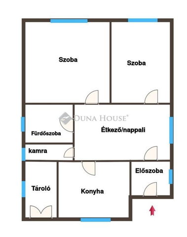 Eladó családi ház, Fertőszentmiklóson 64.9 M Ft, 3 szobás