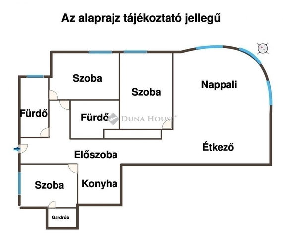 Eladó téglalakás, Budapesten, XIII. kerületben 154.9 M Ft