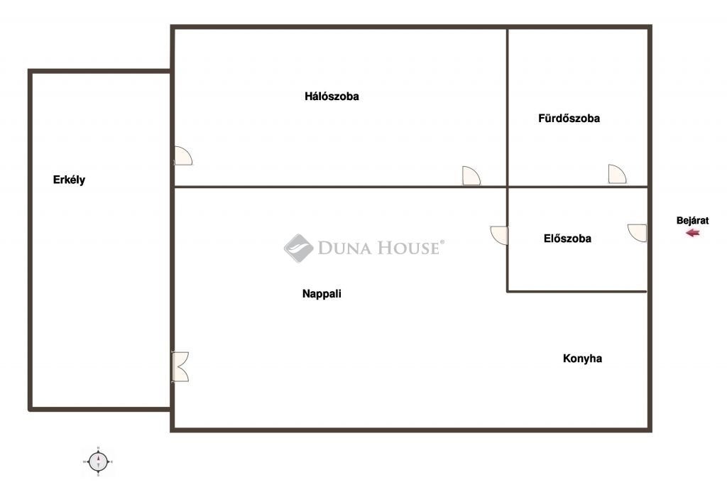 Lakás · 2 hálószoba · 49 m² · 118.800.000 Ft