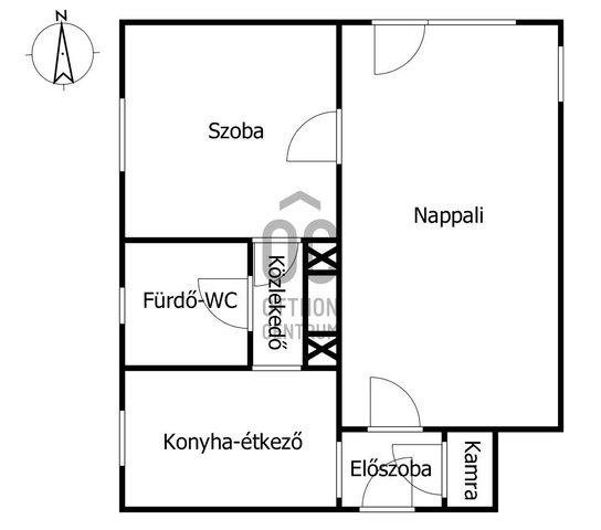 Eladó téglalakás, Szekszárdon, Székely Bertalan utcában