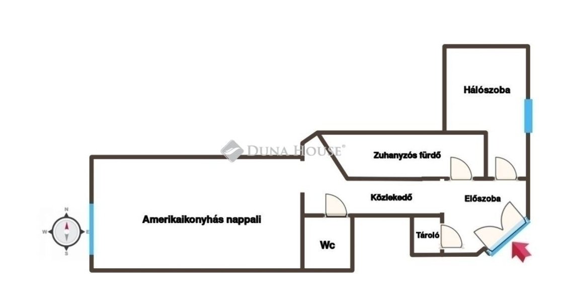 1 bed · 35m² · 54.999.000 ft