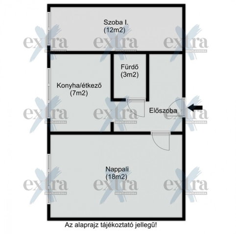 Eladó panellakás, Szegeden 47 M Ft, 2 szobás