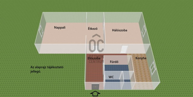 Eladó panellakás, Veszprémben 42.35 M Ft, 2 szobás