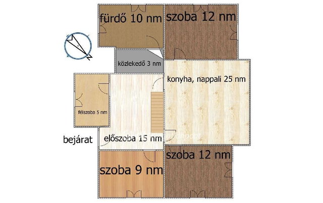 Eladó családi ház, Szigetszentmiklóson 137 M Ft, 3+1 szobás
