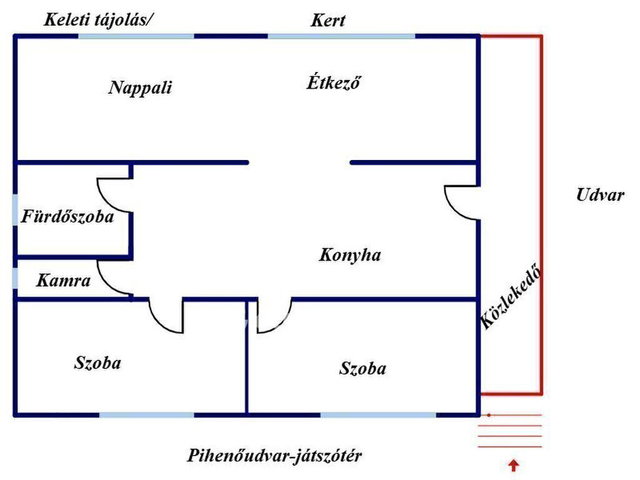 Eladó családi ház, Nyíregyházán 63 M Ft, 3 szobás