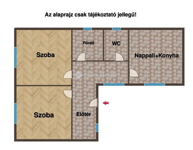 Eladó családi ház, Szolnokon 59 M Ft, 3 szobás