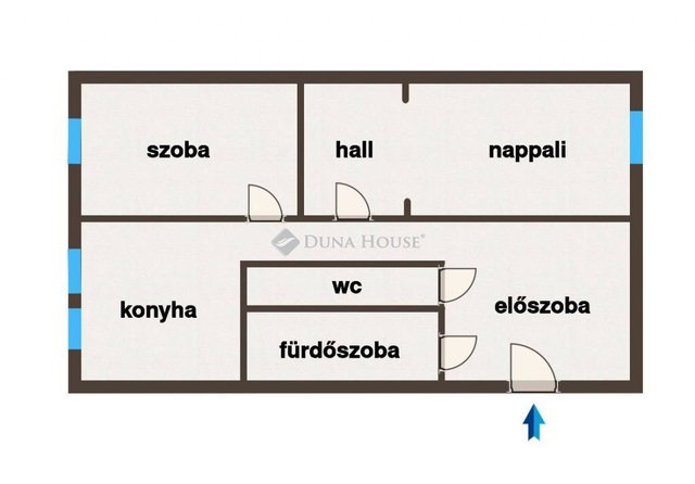 Eladó panellakás, Győrött, Lajta úton 42.4 M Ft, 2 szobás