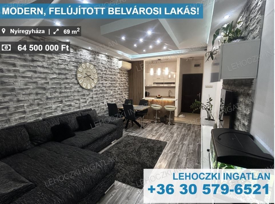 3 bed · 69m² · 64.500.000 ft